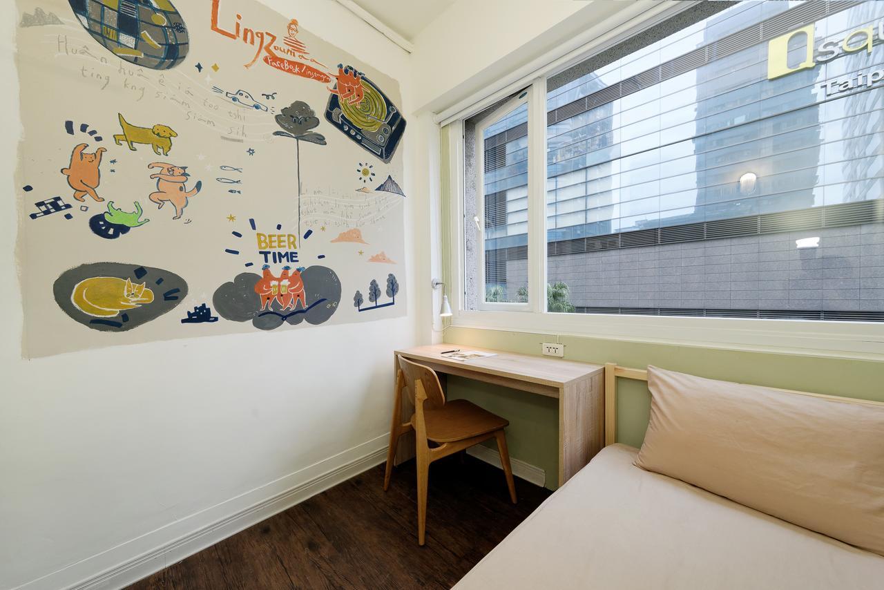 Flip Flop Hostel - Main Station Taipei Dış mekan fotoğraf